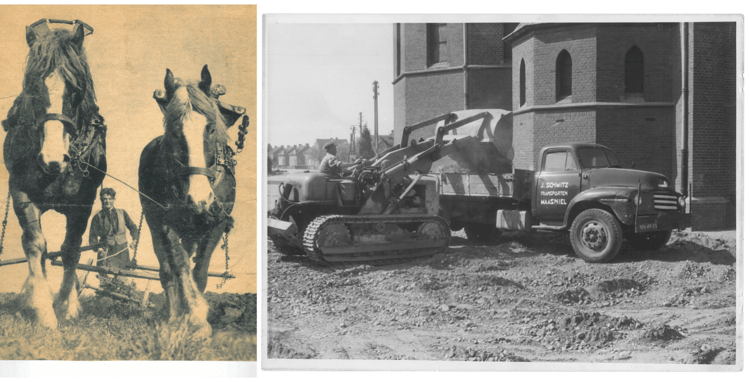 Paard & wagen, vrachtwagen