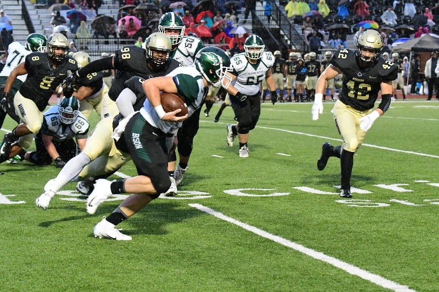 Harding University Field in use _Front