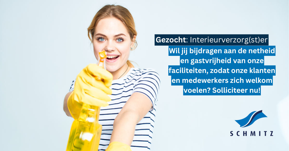 Gezocht Interieurverzorg(st)er voor Schmitz